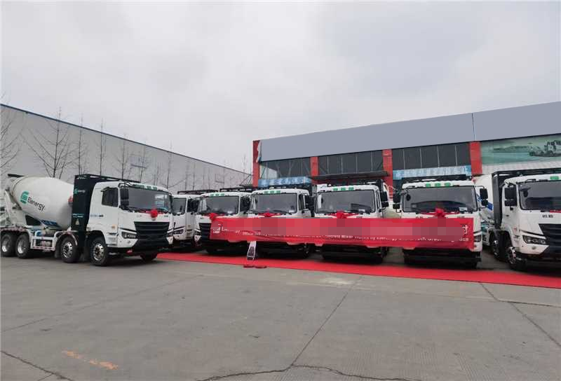 远程M7E换电搅拌车交付成都大客户赋能商砼行业绿色发展(图2)