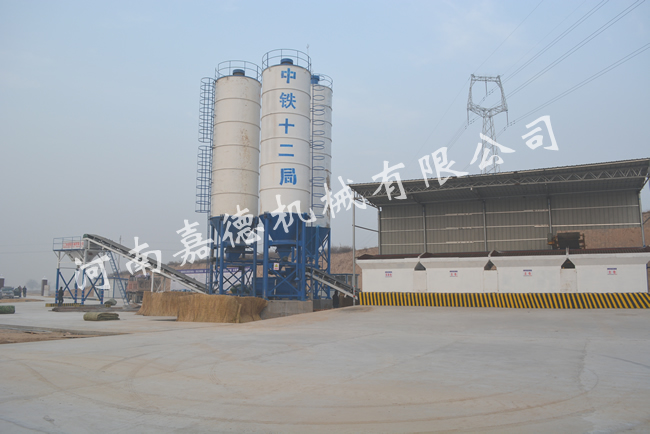 WCB稳定土拌合站在工程建设中的