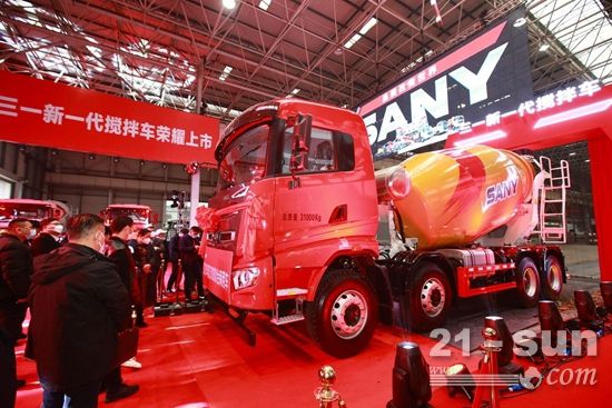 三一新一代搅拌车荣耀上市暨三一专汽年度销售额破100亿！(图5)