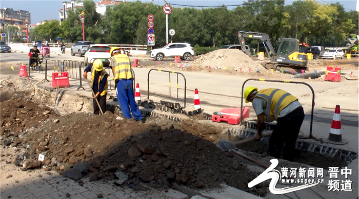 和顺县滨河路地下管网铺设及基础设施建设工程项目有序推进(图2)