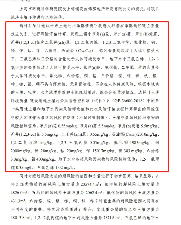 上海一新小区隔壁是污染地块报告称“土壤中有18种化学物质”！单价达7万元业主：若知情三四万元都不会买(图7)