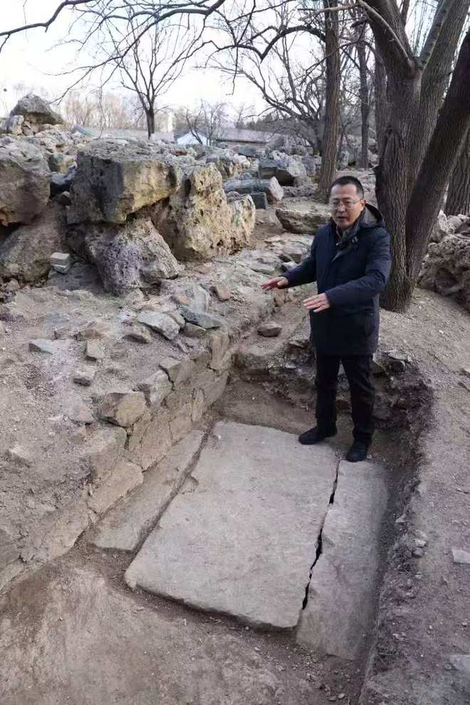 圆明园考古新发现文源阁遗址发现完备防火防洪设施