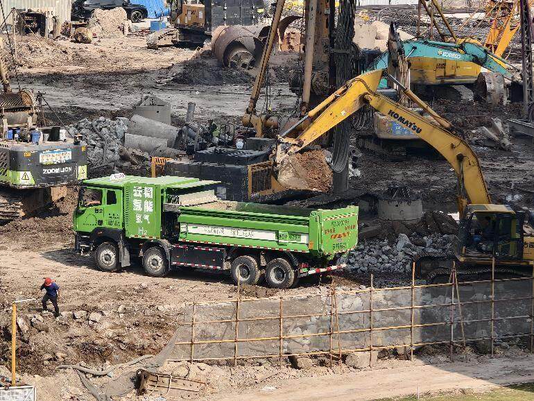 广州白云：95台氢能建筑垃圾运输车投入运营累计减碳超800吨(图2)