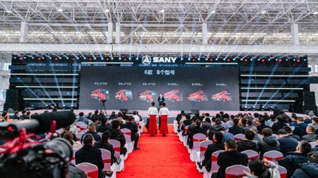 三一泵路事业部发布2025年新品电动化、智能化再升级(图1)