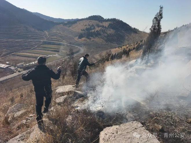 青州邵庄有人扔了一个烟头惹下大事了！
