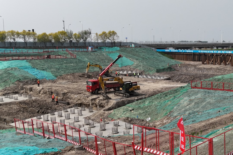 天津重点水利工程跑出建设“加速度”(图2)