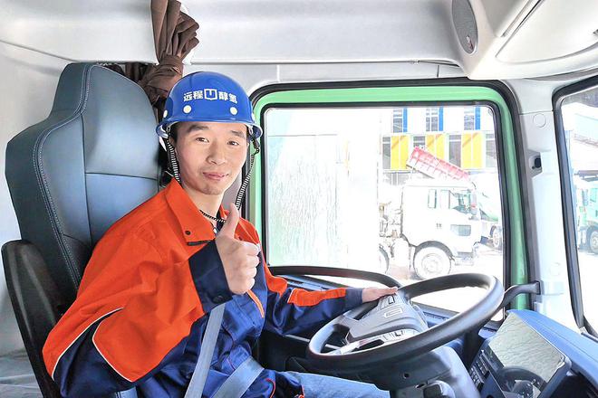 商砼运输车更优选：40台远程醇氢电动搅拌车5年省下1500万！(图5)