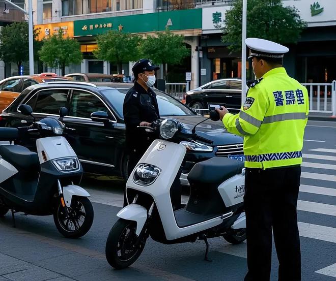 2025年骑电动车必看！除了头盔外这5大违章+5类改装都会被罚款(图1)
