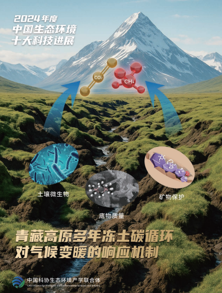 青藏高原冻土融化如何影响气候？2024年度中国生态环境十大科技进展发布(图2)