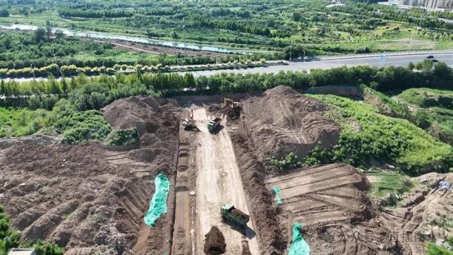 我市两条民生道路建设有序进行(图4)
