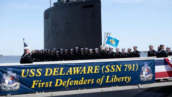 张大中美海军前沿部署潜艇首次实现鱼雷管布放回收无人潜航器