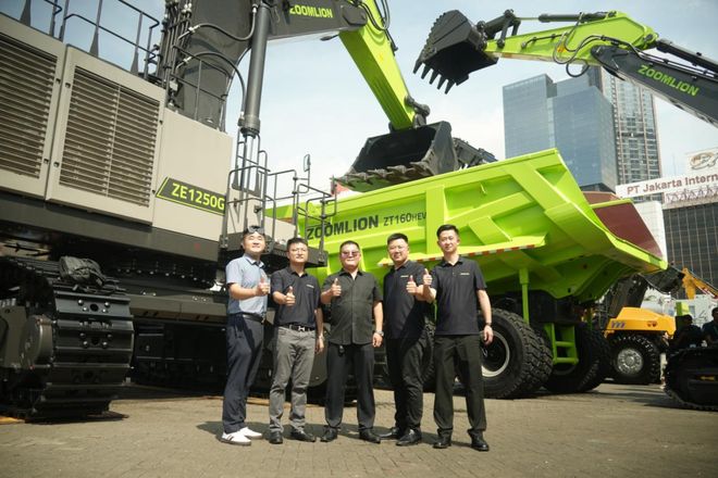 热力全开！中联重科印尼国际工程机械展首日签约超2亿(图2)