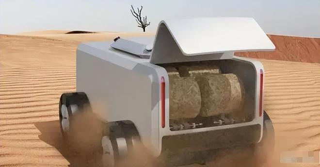 一天“吞”掉40亩沙漠？中国发明的“吞沙巨兽”已在甘肃启用！(图2)