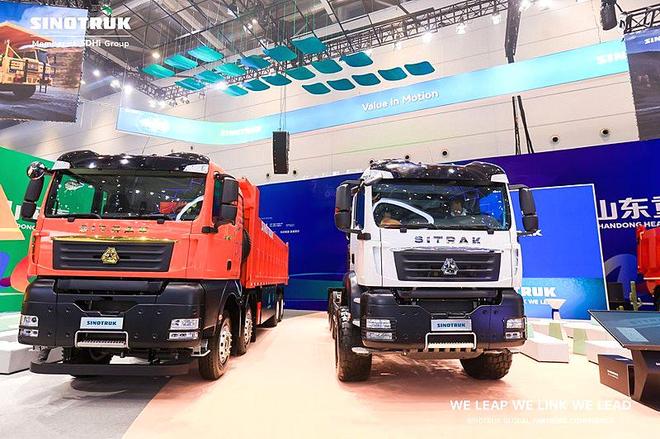 中国重汽重卡产销跃居全球第一“场景为王”战略深耕全球市场(图12)