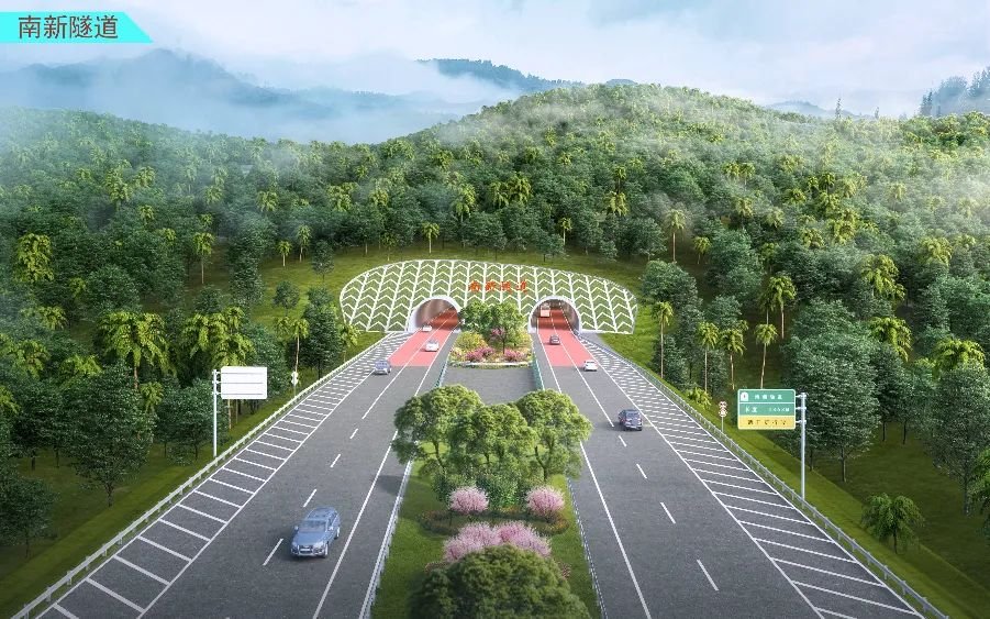 加速！G98环岛高速大三亚段扩容工程有新进展(图2)