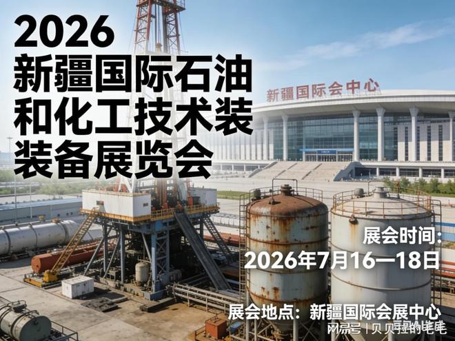 2026中国西北化工装备展览会（新疆国际会展中心举办）(图2)