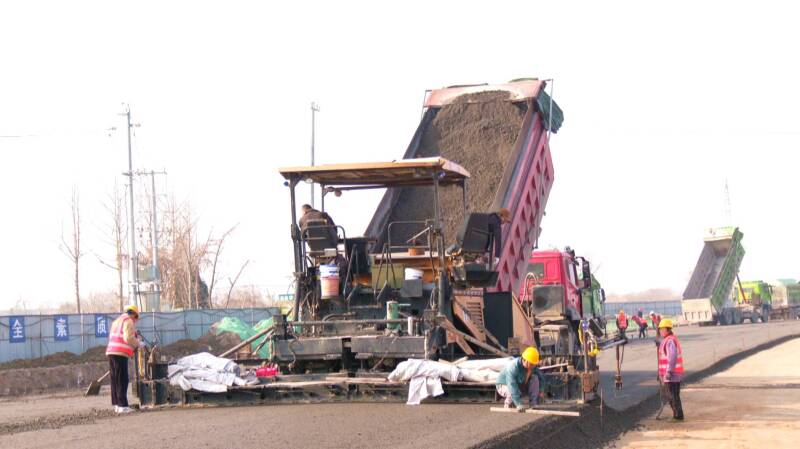 产城融合再添通道文昌路西延工程进展过半