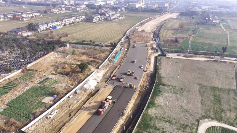 产城融合再添通道文昌路西延工程进展过半(图3)