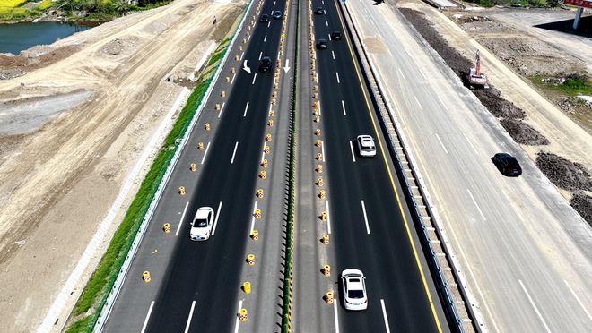 即将完工！泰兴一服务区改扩建！(图2)